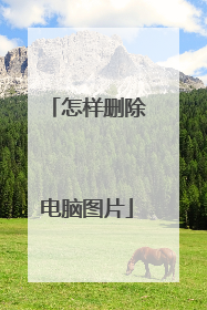 怎样删除电脑图片
