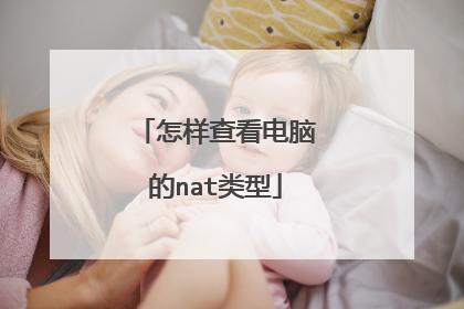 怎样查看电脑的nat类型