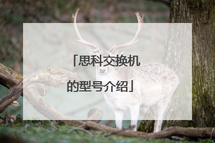 思科交换机的型号介绍