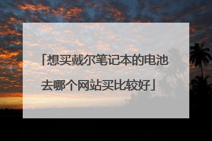 想买戴尔笔记本的电池去哪个网站买比较好
