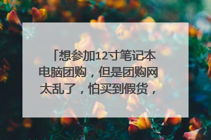 想参加12寸笔记本电脑团购,但是团购网太乱了,怕买到假货,想问问有没有官方笔记本团购网啊?