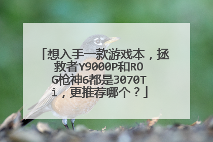 想入手一款游戏本,拯救者Y9000P和ROG枪神6都是3070Ti,更推荐哪个?