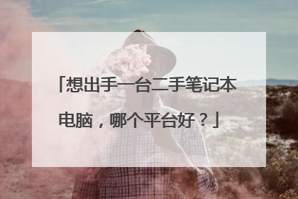 想出手一台二手笔记本电脑，哪个平台好？