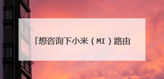 想咨询下小米(MI)路由器3G智能千兆双频mini路由器支持wifi6不?