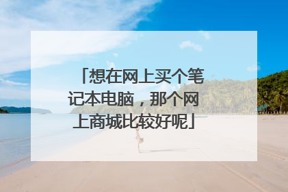 想在网上买个笔记本电脑,那个网上商城比较好呢