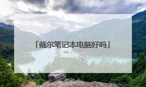 戴尔笔记本电脑好吗