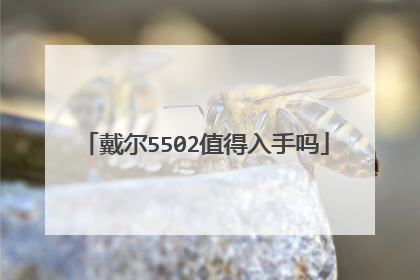 戴尔5502值得入手吗