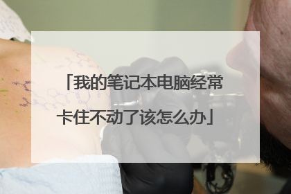 我的笔记本电脑经常卡住不动了该怎么办