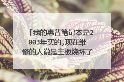我的惠普笔记本是2003年买的,现在维修的人说是主板烧坏了,不知道现在还属不属于保修期内呢?