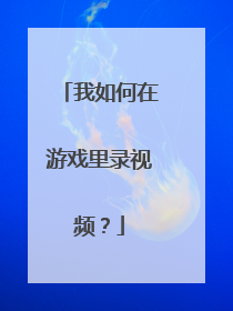 我如何在游戏里录视频?