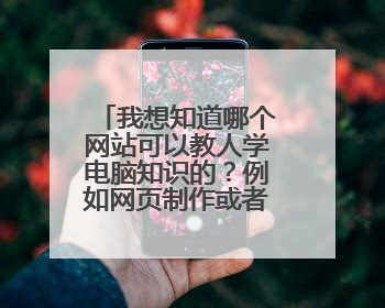 我想知道哪个网站可以教人学电脑知识的？例如网页制作或者博客之类的．有没有什么有趣的网站？