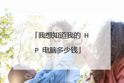 我想知道我的 HP 电脑多少钱