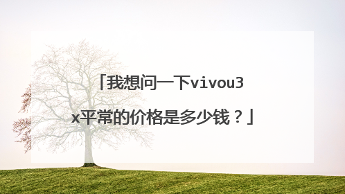 我想问一下vivou3x平常的价格是多少钱?