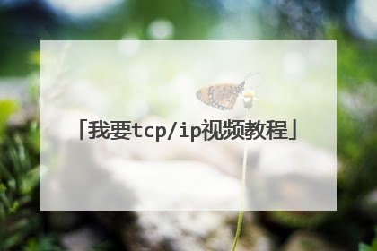 我要tcp/ip视频教程