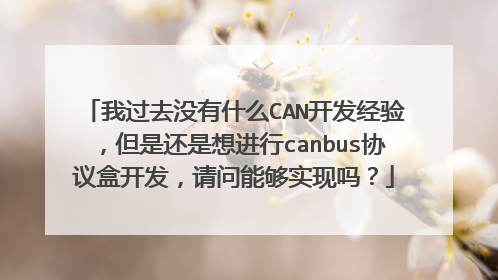 我过去没有什么CAN开发经验,但是还是想进行canbus协议盒开发,请问能够实现吗?