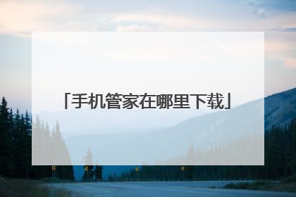 手机管家在哪里下载