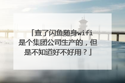 查了闪鱼随身wifi是个集团公司生产的，但是不知道好不好用？