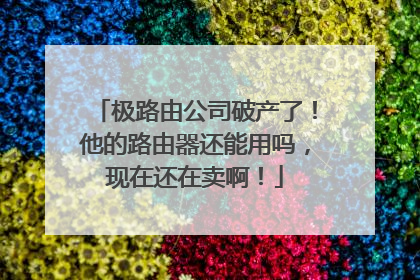 极路由公司破产了!他的路由器还能用吗,现在还在卖啊!