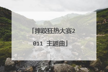摔跤狂热大赛2011 主题曲