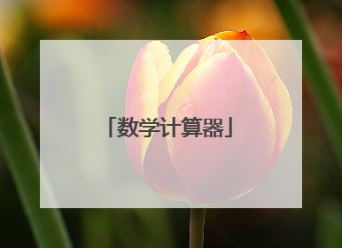 数学计算器
