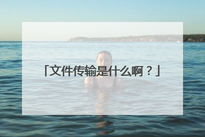 文件传输是什么啊?