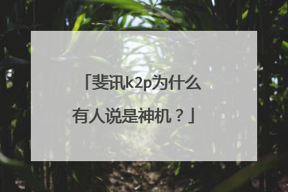 斐讯k2p为什么有人说是神机?