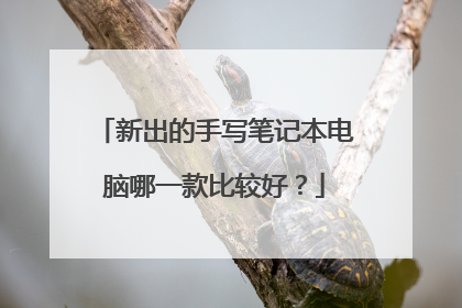 新出的手写笔记本电脑哪一款比较好?