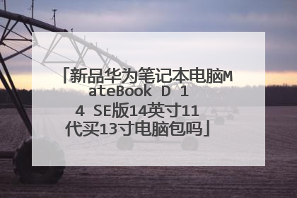 新品华为笔记本电脑MateBook D 14 SE版14英寸11代买13寸电脑包吗