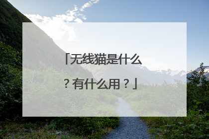 无线猫是什么？有什么用？