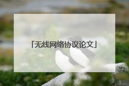 无线网络协议论文