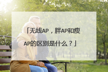 无线AP，胖AP和瘦AP的区别是什么？