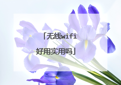 无线wifi好用实用吗