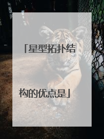 星型拓扑结构的优点是