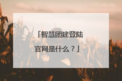 智慧团建登陆官网是什么?