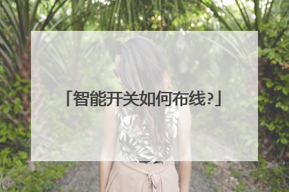 智能开关如何布线?