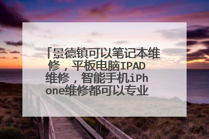 景德镇可以笔记本维修，平板电脑IPAD维修，智能手机iPhone维修都可以专业维修的公司是哪里？