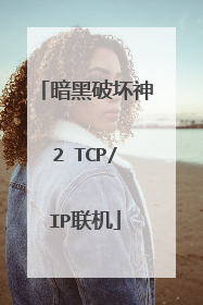 暗黑破坏神2 TCP/IP联机