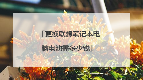 更换联想笔记本电脑电池需多少钱