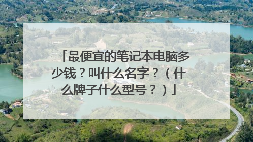 最便宜的笔记本电脑多少钱?叫什么名字?(什么牌子什么型号?)
