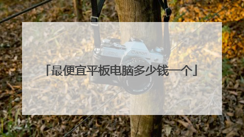 最便宜平板电脑多少钱一个