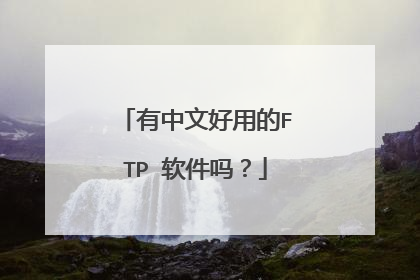 有中文好用的FTP 软件吗？