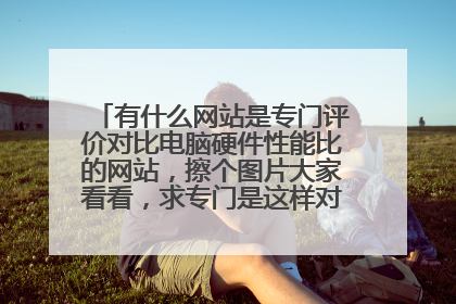 有什么网站是专门评价对比电脑硬件性能比的网站，擦个图片大家看看，求专门是这样对比的网站，！