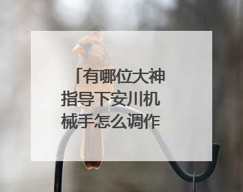 有哪位大神指导下安川机械手怎么调作业点啊??