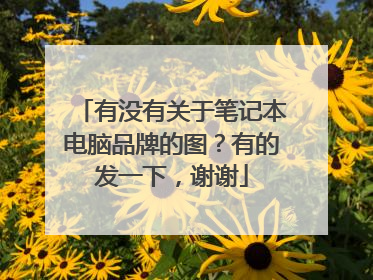 有没有关于笔记本电脑品牌的图？有的发一下，谢谢