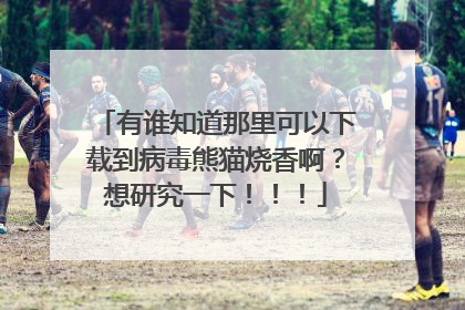 有谁知道那里可以下载到病毒熊猫烧香啊?想研究一下!!!