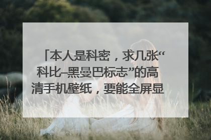 本人是科密,求几张“科比—黑曼巴标志”的高清手机壁纸,要能全屏显示的,我在下面附了3张图,1张是原