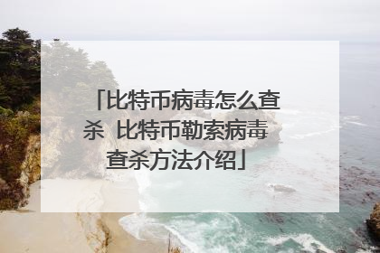 比特币病毒怎么查杀 比特币勒索病毒查杀方法介绍