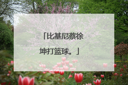 比基尼蔡徐坤打篮球。