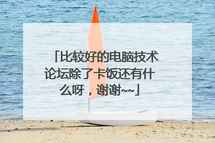 比较好的电脑技术论坛除了卡饭还有什么呀，谢谢~~