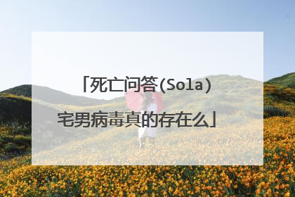 死亡问答(Sola)宅男病毒真的存在么